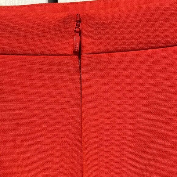 Hugo Boss‎ Red A-Line Pockets Lined Skirt Size 4 - Picture 11 of 16
